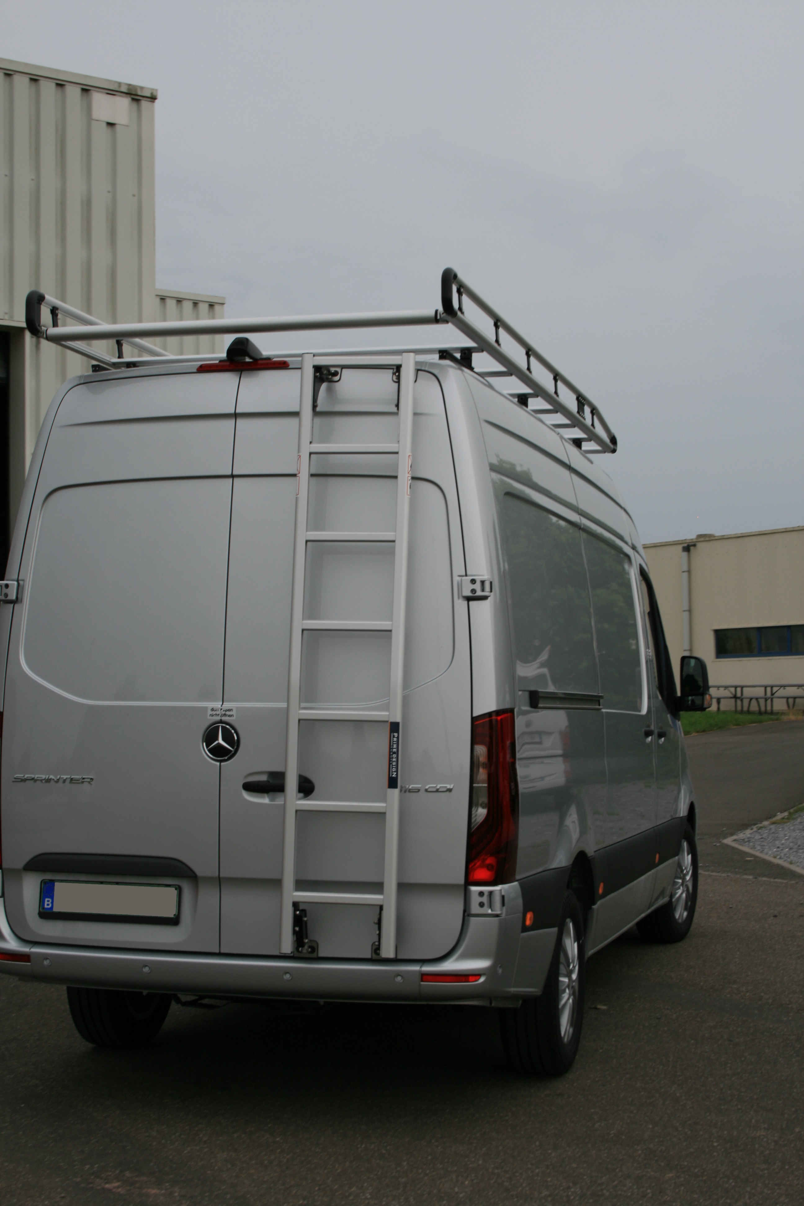 Wasserdichte Heckabdeckung Für Mercedes Sprinter - 180x114cm Scheunentür
